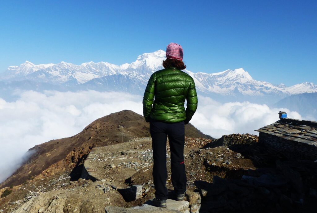 Khopra Danda mit Muldai Peak – Panorama Trekking