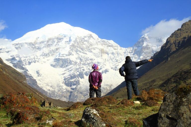 Chomolhari Aussichtspunkt in Bhutan