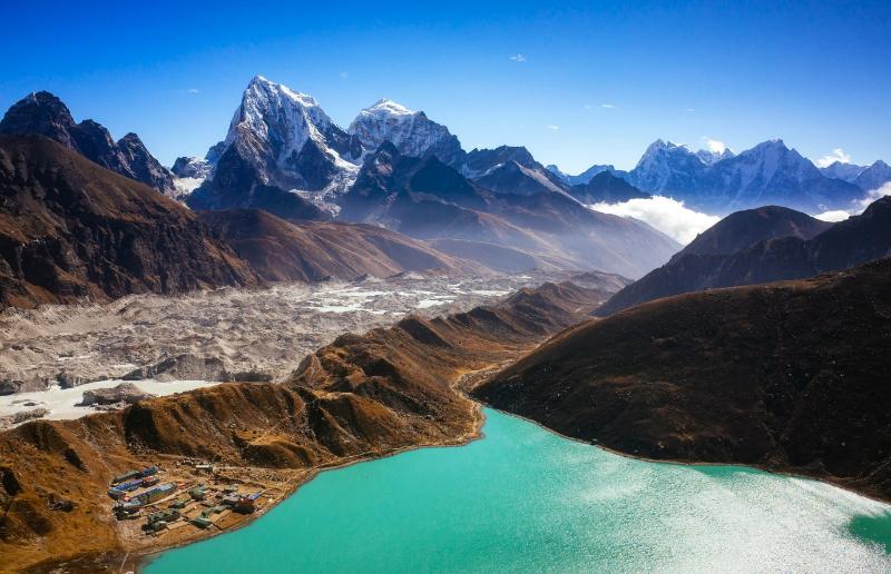 Gokyo Seen von Gokyo Ri aus